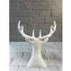 VipMarketim Beyaz Geyik Biblo 23 cm Dekoratif Modern Tasarım