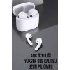 VipMarketim Beyaz Yeni Nesil Pro Bluetooth Kulaklık Yüksek Ses Kaliteli ANC Özelliği