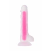 VipMarketim Beyond Peter Glow Gece Parlayan Dildo, Silikon, Şeffaf, 22 cm