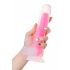 VipMarketim Beyond Peter Glow Gece Parlayan Dildo, Silikon, Şeffaf, 22 Cm