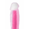 VipMarketim Beyond Peter Glow Gece Parlayan Dildo, Silikon, Şeffaf, 22 cm