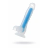 VipMarketim Beyond Steve Glow Gece Parlayan Dildo, Silikon, Şeffaf, 20 Cm