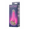 VipMarketim Beyond Tony Glow  Gece Parlayan Dildo, Silikon,Şeffaf , 20 cm