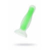 VipMarketim Beyond Victor Glow Karanlıkta Parlayan Anal Plug, Silikon, Şeffaf, 10 cm