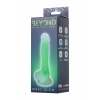 VipMarketim Beyond  Wade Glow Gece Parlayan Dildo, Silikon, Şeffaf, 20 cm