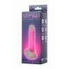 VipMarketim Beyond Yapay Penis, Karanlıkta Parlayan, James Glow, Silikon, Transparan, 18 Cm