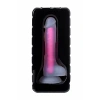 VipMarketim Beyond Yapay penis, karanlıkta parlayan,  James Glow, Silikon, transparan, 18 cm