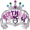 VipMarketim Birthday Princess Yazılı Çocuk Parti Tacı