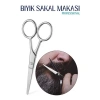 VipMarketim Bıyık Sakal Düzeltme Makası 12 cm Biagio Bianchi Design