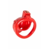 VipMarketim Black&Red  erkek sadakat kemeri, ABS plastik, kırmızı, 10 cm