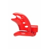 VipMarketim Black&red Erkek Sadakat Kemeri, Abs Plastik, Kırmızı, 10 Cm