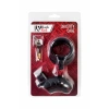 VipMarketim Black&red Erkek Sadakat Kemeri, Abs Plastik, Siyah, 10 Cm