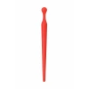 VipMarketim Black & Red Penis Plug, Silikon, Kırmızı, 10 cm