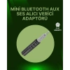 VipMarketim Bluetooth 4.1 Ses Alıcısı | 3.5mm Girişli Hoparlör & Kulaklıklar İçin Kablosuz Dönüştürücü