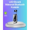VipMarketim Bluetooth 5.2 Klipsli Kablosuz Kulaklık – Dijital Ekran & Titreşimli Uyarı