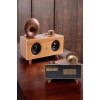 VipMarketim Bluetooth Hoparlör Ahşap Klasik Retro Gramofon Bluetooth Müzik Kutusu