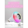VipMarketim Bluetooth Hoparlör Akıllı Rgb Led Işık Renk Değiştirme Ses Bombası Ampül Görünümlü