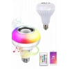VipMarketim Bluetooth Hoparlör Akıllı Rgb Led Işık Renk Değiştirme Ses Bombası Ampül Görünümlü