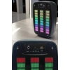 VipMarketim Bluetooth Hoparlör RGB Işıklı USB SD Kart Girişli Taşınabilir
