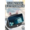 VipMarketim Bluetooth Hoparlör Telefon Tutuculu Akıllı Hoparlör Uzun Pil Ömrü