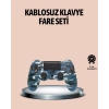 VipMarketim Bluetooth Kablosuz PS4 Gamepad Çift Motorlu Siyah Controller