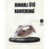 VipMarketim Buharlı Ütü 2200W Seramik Taban 300 ml Kahverengi Dikey Ütüleme