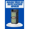 VipMarketim Büyük Boy Bluetooth Hoparlör Çoklu Bağlantı Çift Çıkışlı Taşınabilir Kesintisiz