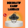 VipMarketim Çam Kozalağı Şekilli Retro Kamp Gece Lambası