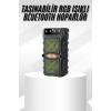 VipMarketim Çift Çıkışlı Güçlü Bataryalı Kablosuz Yüksek Ses Kaliteli Bluetooth Hoparlör