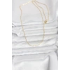 VipMarketim CM 14K Gold Renk 60 cm Zincirli Kadın Kolye 5886