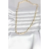 VipMarketim CM 14K Gold Renk Arpa Model 45 cm Kadın Kolye 5886