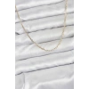 VipMarketim CM 14K Gold Renk Ataç Zincir Model 60 cm Kadın Kolye 5886