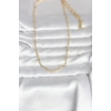 VipMarketim CM 14K Gold Renk Ataç Zincir Model 60 cm Kadın Kolye 5886
