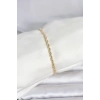 VipMarketim CM 14K Gold Renk Burgu Model Kadın Bileklik 5886