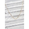 VipMarketim CM 14K Gold Renk Ezme Pul Model 60 cm Kadın Kolye 5886