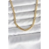 VipMarketim CM 14K Gold Renk Zincir Model 45 cm Kadın Kolye 5886