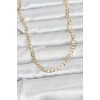 VipMarketim CM 14K Gold Renk Zincir Model 60 cm Kadın Kolye 5886