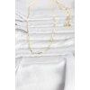 VipMarketim CM 14K Gold Renk Zincir Model 60 cm Kadın Kolye 5886