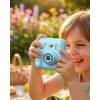 VipMarketim Çocuk Kamera Anında Baskı Özellikli 4 Rulo Kağıt ve 5 Kalem Hediyeli