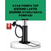 VipMarketim Çok Amaçlı Ayak Pompası Dayanıklı Pratik Hava Pompası
