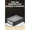 VipMarketim Dekoratif Duvar Lambası Solar Güneş Enerjili Bahçe Aydınlatması