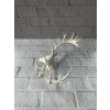 VipMarketim Dekoratif Geyik Başı Heykel 25 cm Modern Minimal Tasarım