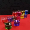 VipMarketim Dekoratif Jel Formunda Renkli Mum 6 Adet