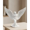 VipMarketim Dekoratif Melek İnsan Figürlü 3D Heykel Biblo Modern Ev Dekoru