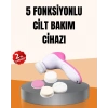 VipMarketim Derin Temizleme ve Masaj İçin 5 Başlıklı Yüz Cilt Bakım Aleti