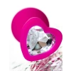 VipMarketim Diamond Heart Anal Plug Pembe 8 cm