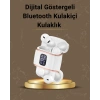 VipMarketim Dijital Göstergeli Bluetooth Kulakiçi Kulaklık – 4’lü Paket Gürültü Engellemeli