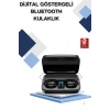 VipMarketim Dijital Göstergeli Bluetooth Kulaklık Kablosuz TWS Stereo Bluetooth 5.0