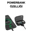 VipMarketim Dijital Göstergeli Bluetooth Kulaklık Kablosuz TWS Stereo Bluetooth 5.0