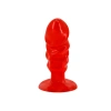 VipMarketim Dildo Şeklinde Kırmızı Anal Tıkaç (butt Plug)